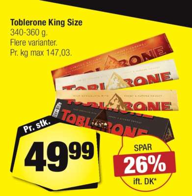 Toblerone King Size