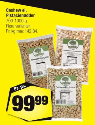 Cashew el. Pistacienødder