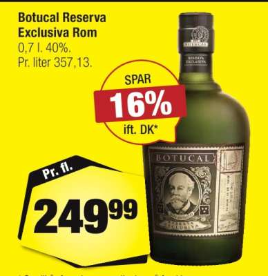 Botucal Reserva Exclusiva Rom