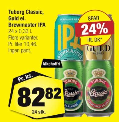 Tuborg Classic, Guld el. Brewmaster IPA
