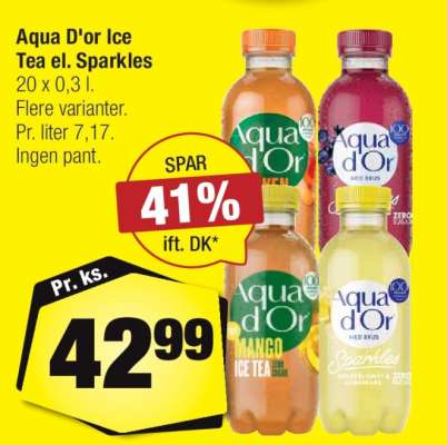 Aqua D'or Ice Tea el. Sparkles