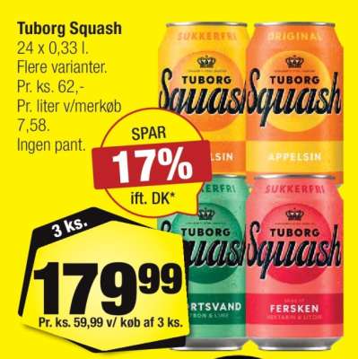 TUBORG SQUASH