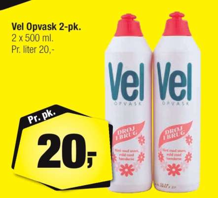 Vel Opvask 2-pk.