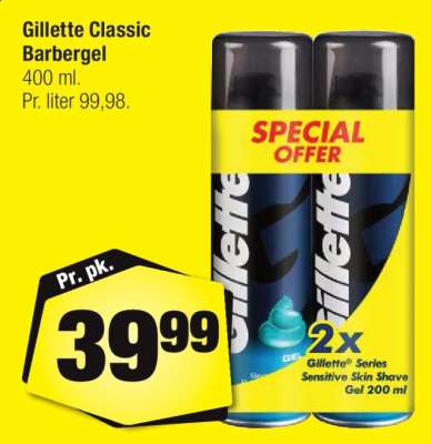 Gillette Classic Barbergel