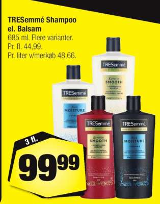 TRESemmé Shampoo el. Balsam
