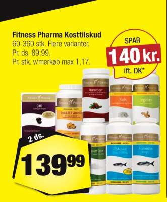 Fitness Pharma kosttilskud