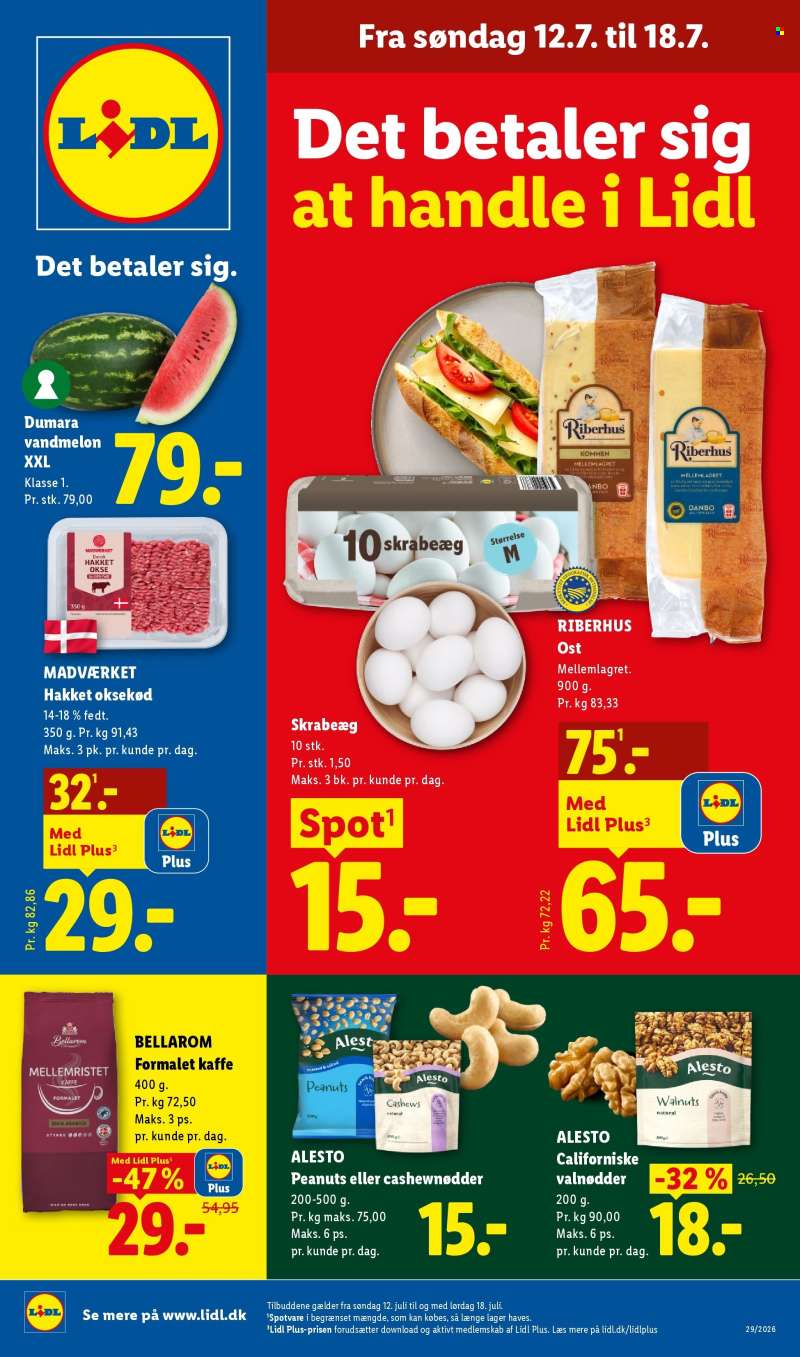 Lidl tilbudsavis  - 12.7.2026 - 18.7.2026.