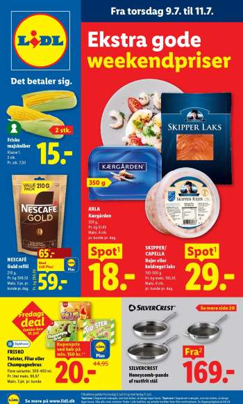 Lidl tilbudsavis  - 9.7.2026 - 11.7.2026.