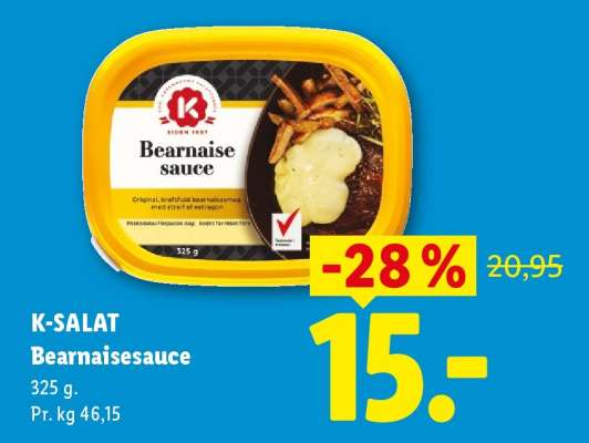 K-Salat bearnaisesauce
