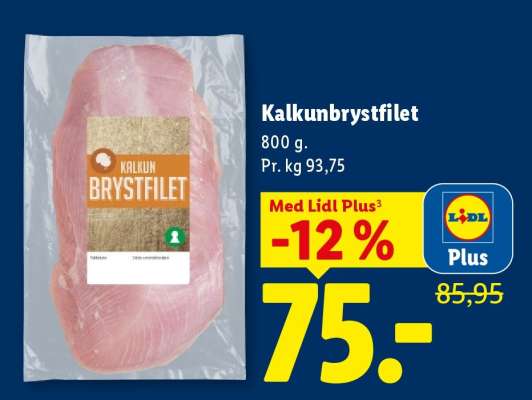 Kalkunbrystfilet