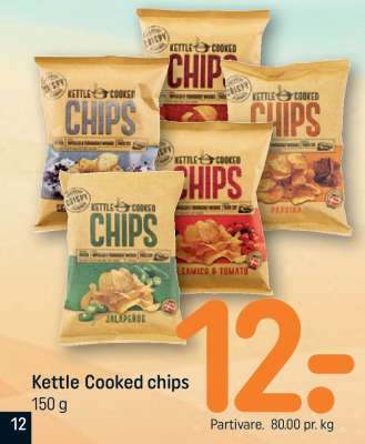 Kettle Cooked chips