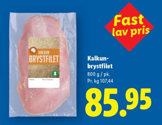 Kalkunbrystfilet