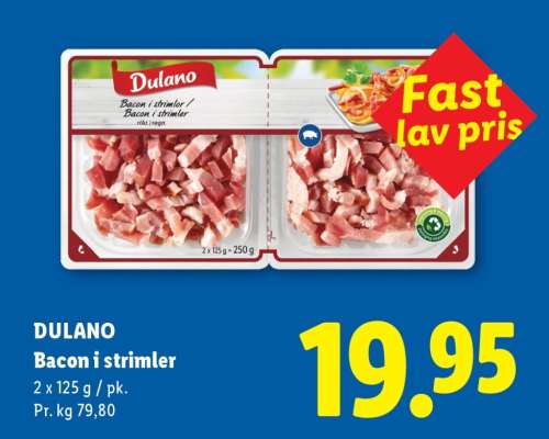 DULANO Bacon i strimler