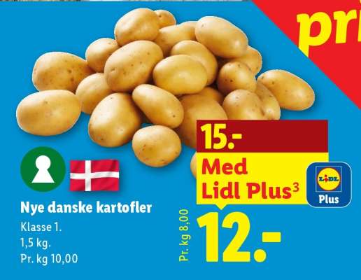 Nye danske kartofler