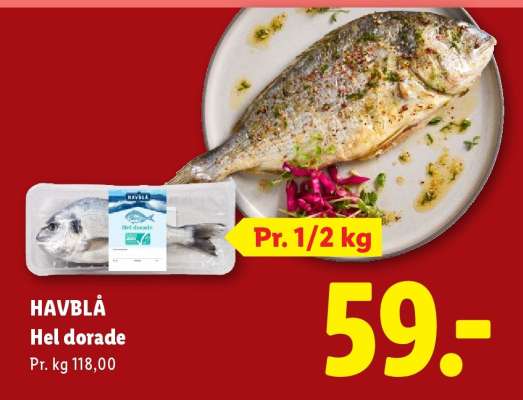 HAVBLÅ Hel dorade