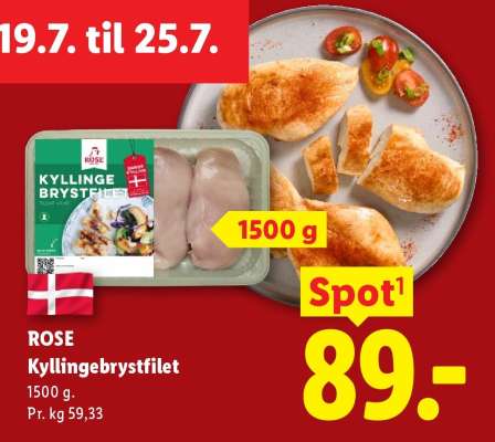 ROSE Kyllingebrystfilet