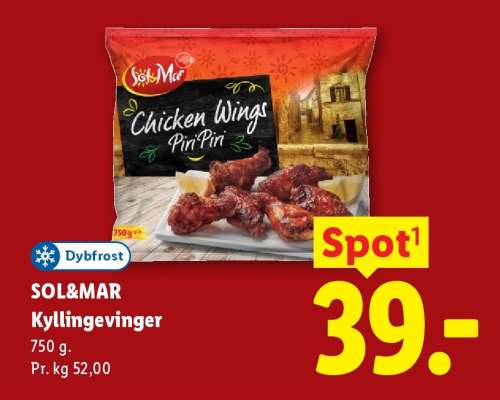 SOL&MAR Kyllingevinger