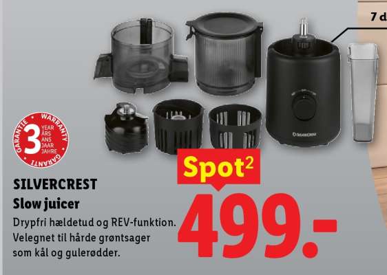 SILVERCREST Slow juicer
