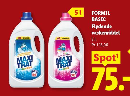 FORMIL BASIC Flydende vaskemiddel