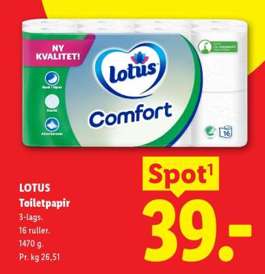 LOTUS Toiletpapir
