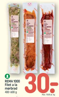 REMA 1000 Filet a la mørbrad