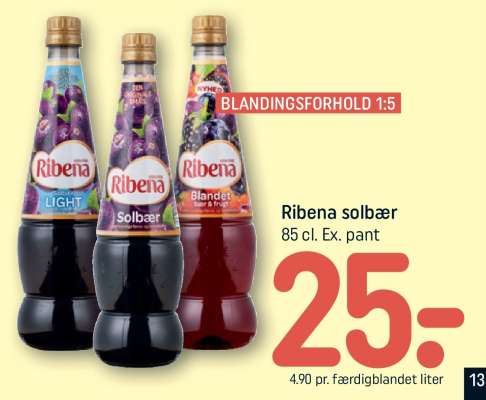 Ribena solbær