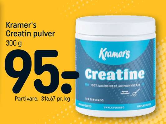 Kramer's Creatin pulver