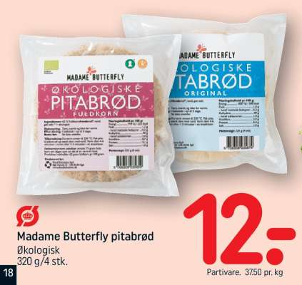 Madame Butterfly pitabrød