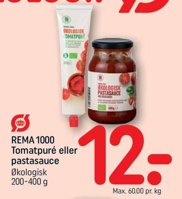 REMA 1000 Tomatpuré eller pastasauce