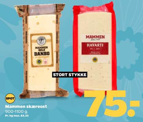 Mammen skæreost