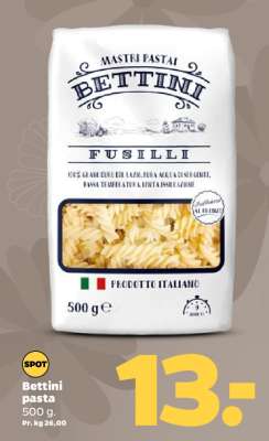 Bettini pasta