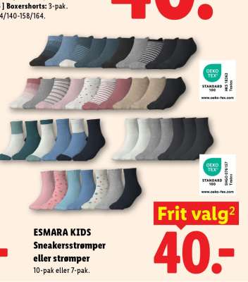 ESMARA KIDS Sneakersstrømper eller strømper