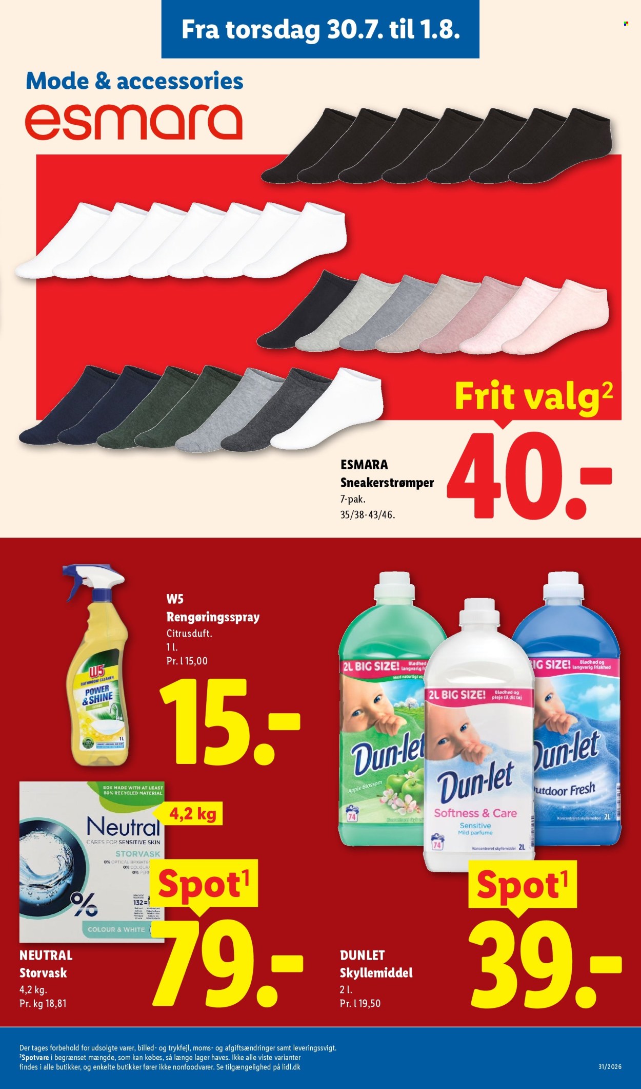 Lidl tilbud - 26.7.2026 - 1.8.2026. Side 32