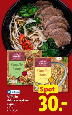 VITASIA Asiatisk-inspireret suppe
