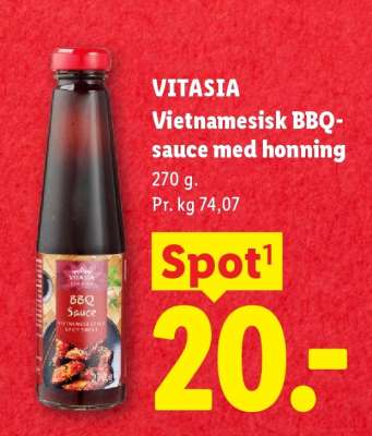 VITASIA Vietnamesisk BBQ-sauce med honning