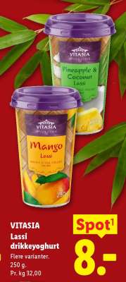VITASIA Lassi drikkeyoghurt