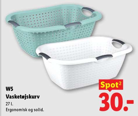 W5 Vasketøjskurv