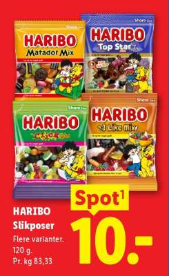 HARIBO Slikposer
