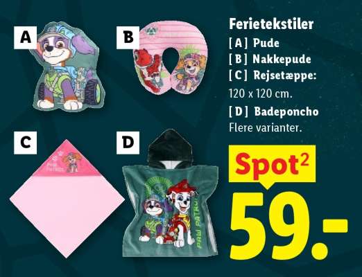 Ferietekstiler