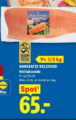 HANSEATIC DELIFOOD Hel lakseside