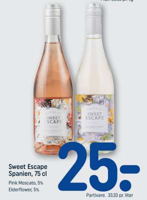 Sweet Escape Spanien 75 cl