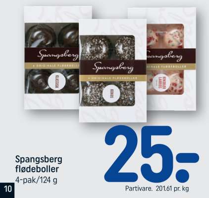 SPANGSBERG Flødeboller