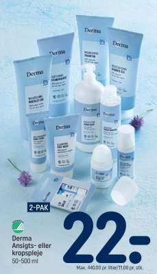 Derma Ansigts- eller kropspleje