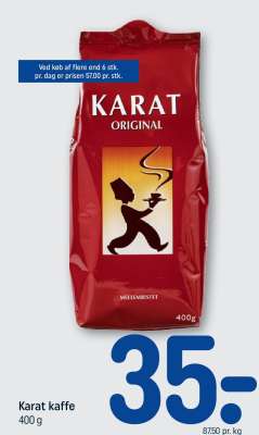Karat kaffe