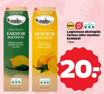 Løgismose økologisk farmor eller mormor koldskål