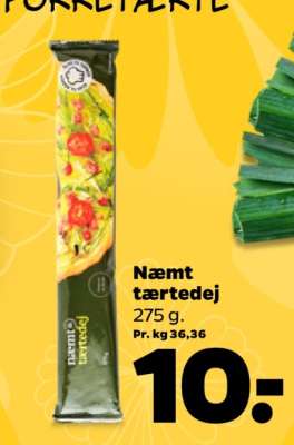 Næmt tærtedej