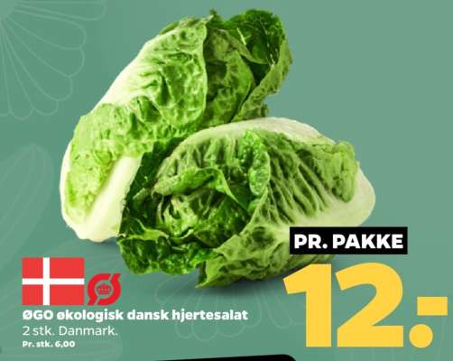 ØGO økologisk dansk hjertesalat