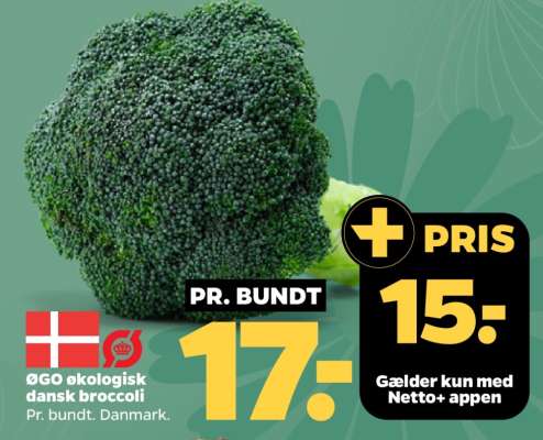 ØGO økologisk dansk broccoli