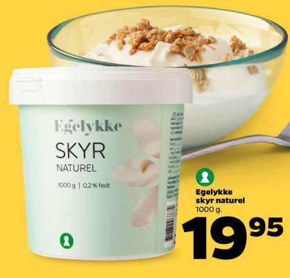 Egelykke skyr naturel