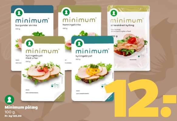 Minimum pålæg
